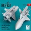 RESKIT RS48-0602 Kh-58U missiles with AKU-58 (2 pcs) (MiG-25BM, Su-24) (3D Printed) (1/48)
